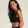 Boody Padded Shaper Crop Bra, Black / XL