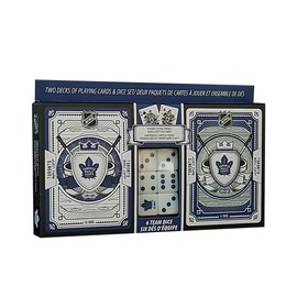 Masterpieces Puzzle Company Toronto Maple Leafs Two Decks of Playing Cards & Dice Set