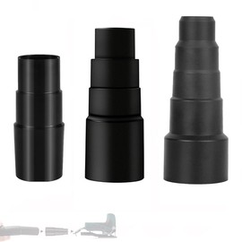 Universal Shop Vacuum Cleaner Hose Adapter, 3 Pieces Vacuum Hose Adapter Kit — Shop Vac Reducer Attachment Adapters for Hoses