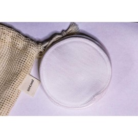 Reusable Facial Rounds - Set of 16 Washable Pads with Laundry Bag