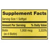 Spring - Valley Biotin 1000 Mcg Softgels for Healthy Skin,