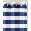 Hookless It's A Snap! Cabana Stripe 71" x 74" Shower