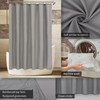 ALYVIA SPRING Stall Fabric Shower Curtain Liner Waterproof - 48"