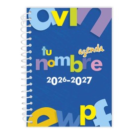 Agenda Diaria | Pasta Dura | Escolar | Personalizada