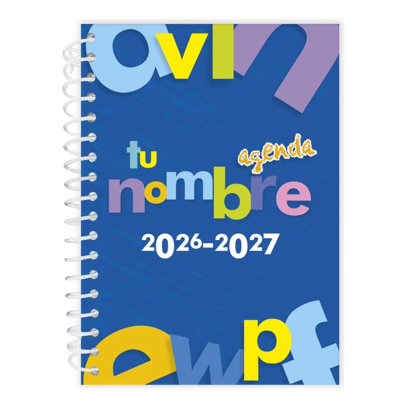 Agenda Diaria | Pasta Dura | Escolar | Personalizada