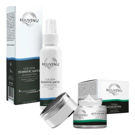 Astaxantina Kit Crema Y Loción, Nutre Minimiza El Daño Solar