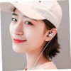 SHOWERORO 1pc Ear Bass Headphones with Microphone Wired Earphones for