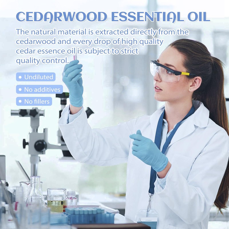 EVOKE OCCU Cedarwood Essential Oil for Air Freshening, Hair Care,