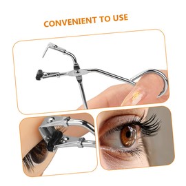 Healeved Pcs Eyelash Curler for Women Heated Lash Curler Humanized Design Natural Curved Eyelash Curling Tool Makeup Supplies