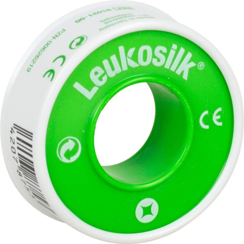 LEUKOSILK 1.25 cm x 5 m, 1 piece