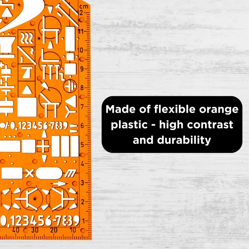Elektriker Schablone - Elektroniker Schablone - Elektro Schablone für Technisches