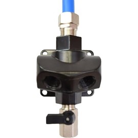 Maxline M8201 Dual Port Outlet Kit with 3/4-Inch Tubing and 1/2-Inch NPT Outlet Port