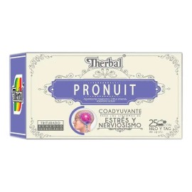 Te Pronuit Remedio Herbolario Estrés Y Nervios 25 Sobres 60g