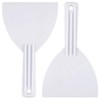 Pizza Spatula, Set of 2 Plastic Scrapers, Ideal for Pizza