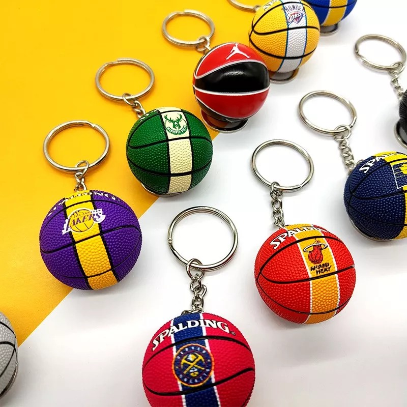 TO Llavero Dije Balones Deportivos Recuerdo Baloncesto Colgante