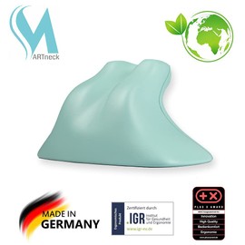 MARTneck (Medium Developed by German Orthopaedists - World's First Osteopathic Therapy Pillow for Neck, Head & Back Pain, Neck Straightener, Neck Support Pillow, Osteopathy to Go