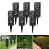 LED-Solarleuchten für den Garten, wasserdicht, IP65, mit automatischem Sensor, dekorativ
