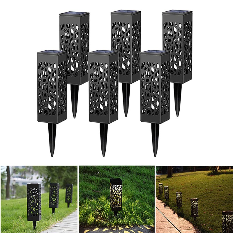 LED-Solarleuchten für den Garten, wasserdicht, IP65, mit automatischem Sensor, dekorativ