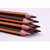 Eziglide TriGrip Jumbo HB Pencils, Pack of 12 Triangular Pencils,