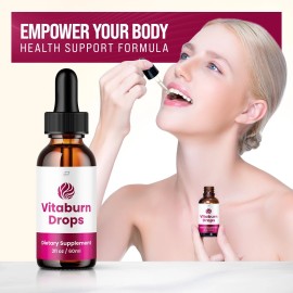 Vitaburn Drops (2 Pack) Vitaburn Drops – VitaburnDrops Extra Strength All Natural Healthy