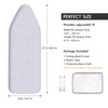SheeChung Ironing Board Cover and Pad for Extra Wide 18"x49"