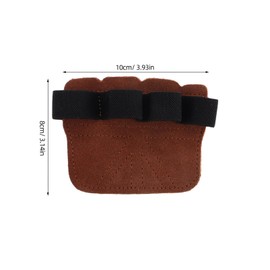 BIUDECO Fake Leather Weightlifting Grip Pads Gym Hand Grip Pads Durable Lifting Gloves Home Gym Accessories Workout Protection