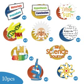 Science Theme Hanging Swirl Decor Science Investigation Steps Ceiling Whirl Streamer Hanging Cutout for Kids Birthday Science Lab School or Classroom Event Astronomy Biology Chemistry Physics Party