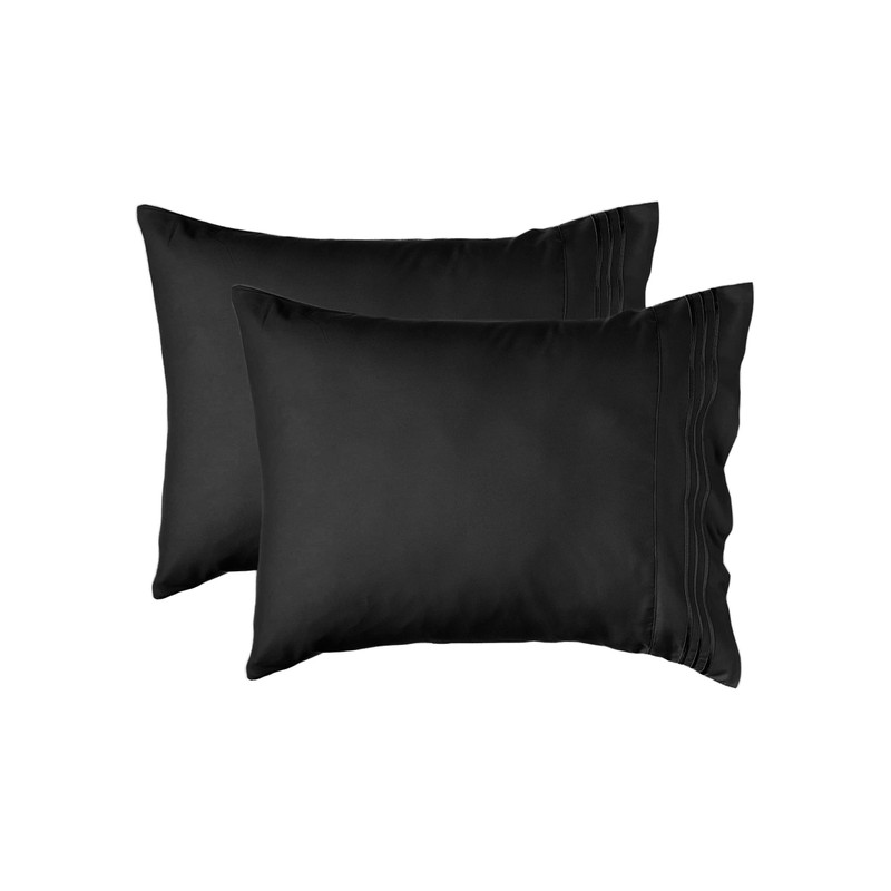 Elegant Comfort 4-Piece Solid Smart Sheet Set-Deep Pocket Fitted Sheet