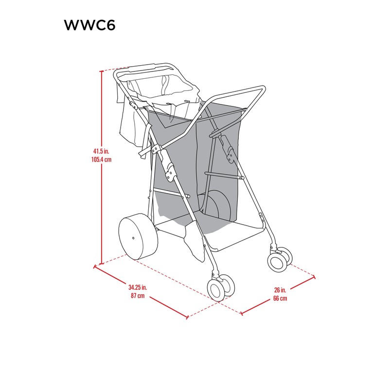 Rio Beach Wonder Wheeler Deluxe Utility, Lawn, and Beach Foldable