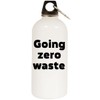 Los Drinkware Hermanos Going Zero Waste - White Water Bottle
