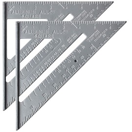 Mr. Pen 미스터 펜 메탈 7인치 래프터 스퀘어, 카펜터 2팩 Mr. Pen Metal 7 Inch Rafter Square, Carpenter 2 Pack