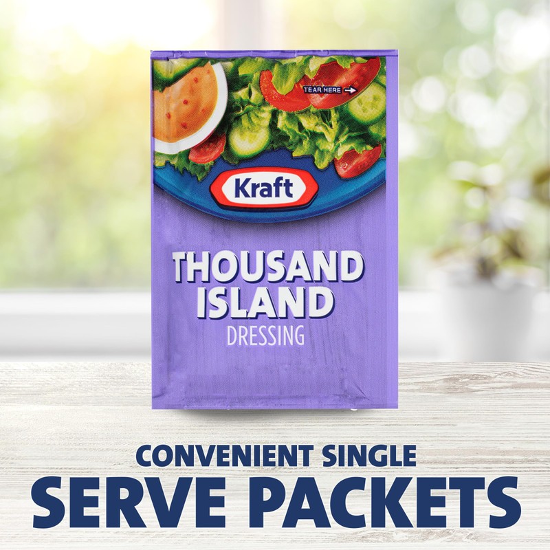 Kraft Thousand Island Salad Dressing Single Serve Packet (1.5 oz