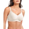 YEOREO Women Push Up No Underwire Bra Full Coverage V