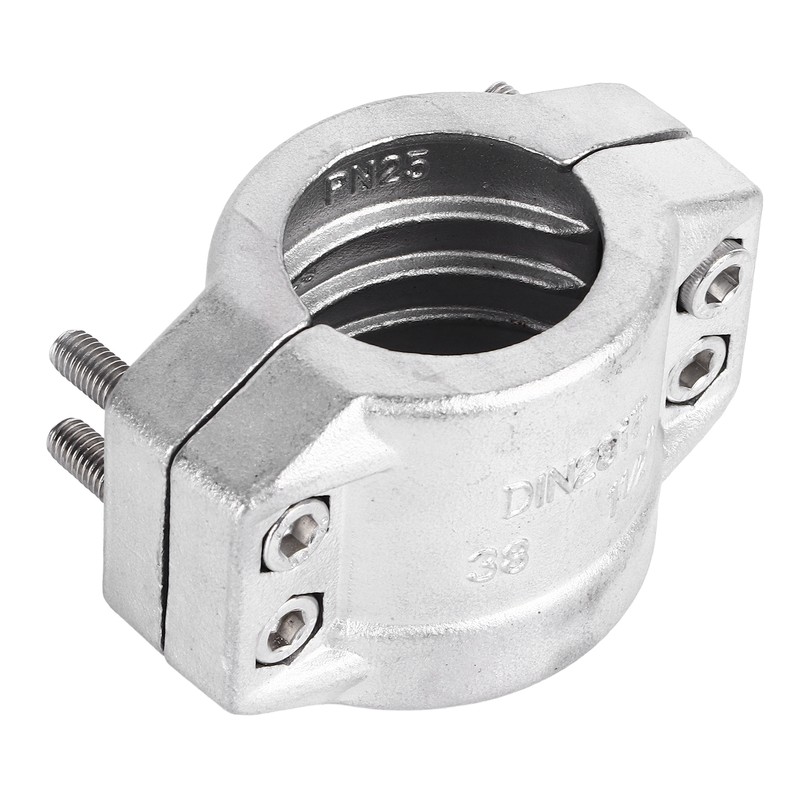 Pipe Hanger Bracket Clamp 304 Stainless Steel 2 Pieces TC