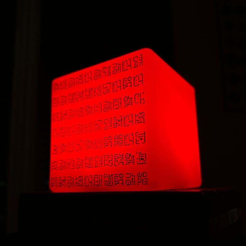 Glowing Poneglyph Anime Room Decor, One Piece Collectible Object, Straw