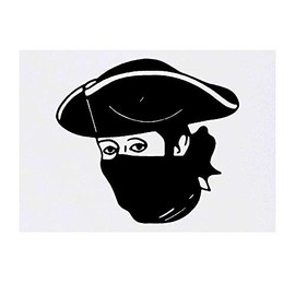 'Highwayman' Temporary Tattoo - Water Resistant, Skin-Safe, Non-Toxic Transfer (TO00027674)