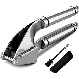U Chef prensa de ajos de acero inoxidable de alta calidad. Garlic Press de grado profesional.