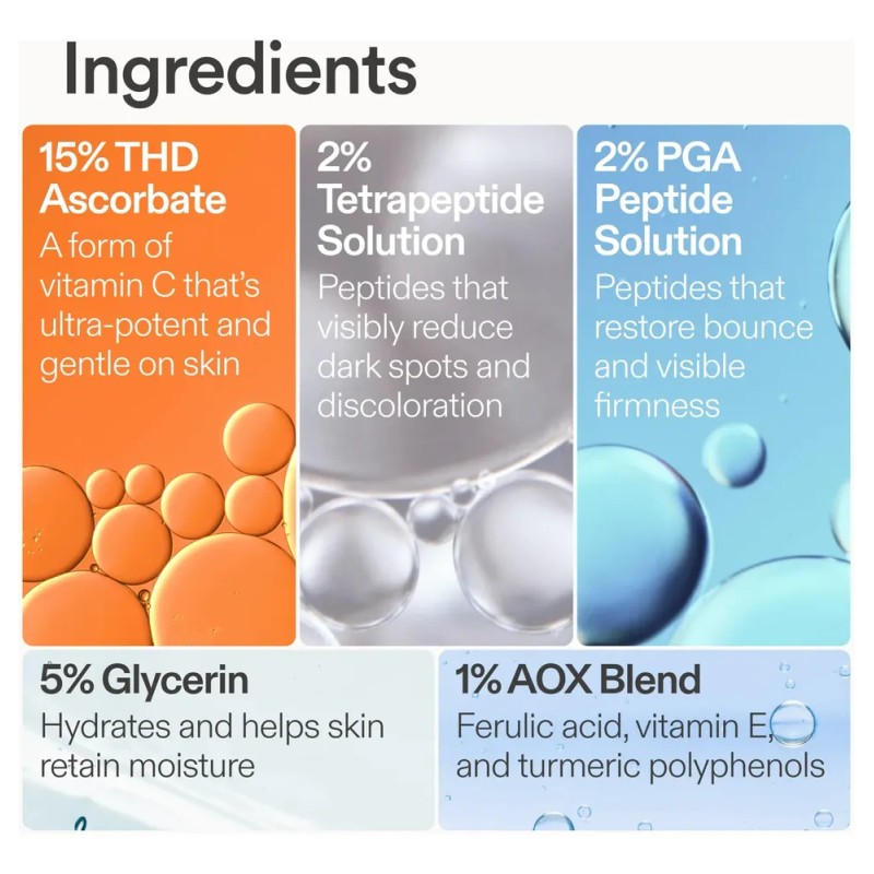 Fix Brighten + Firm 15% Vitamin C Serum For Face