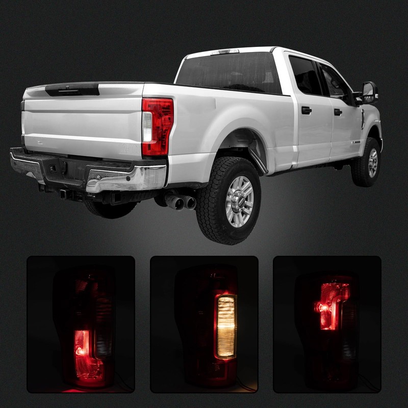 Right Passenger Side Rear Tail Light Assembly Compatible With 2017-2019