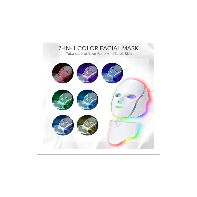 Máscara Led Facial Fotodinamica Terapia De Osmmos