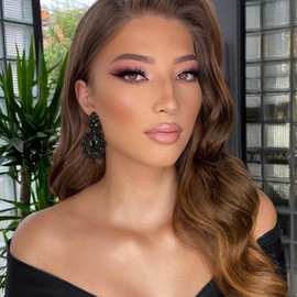 EVER FAITH Clear Silver Tone Crystal Earrings Wedding Rhinestone Flower Earrings, Crystal, No Gemstone