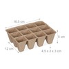 Relaxdays Propagation Pots Set of 24, Propagation Plates for 288