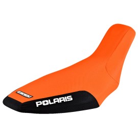 Enjoy Mfg 2003-2007 Polaris Predator 500 seat cover  Black / Orange POLARIS #225B