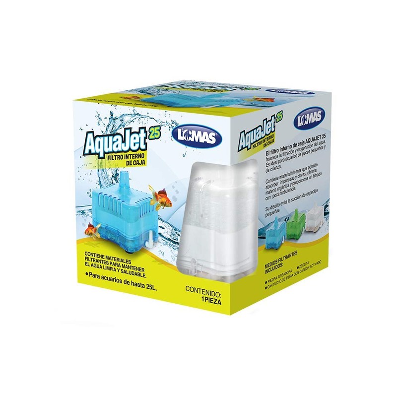 Lomas FILTRO INTERNO DE CAJA TRANSPARENTE 25 L