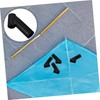 Kisangel 12pcs Plastic Kite Connectors Rod, DIY Kite Projects Frame