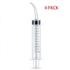 Dental Utility Syringe Curved Tip for Dental Care 12ml (4pcs)