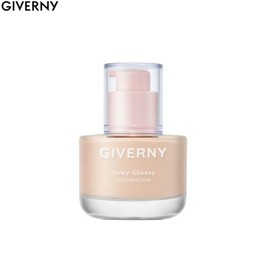 GIVERNY Dewy Glassy Foundation 30ml, Shade:01NW Icy