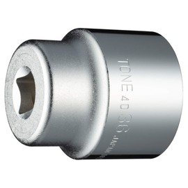 TONE Socket (12-point) 4D-36 Drive Size 1/2 inch (12.7mm) Width Across Flats 36mm (1.42 inches)