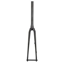 Full Carbon Fiber Bike Front Fork Road Bicycle Tapered Tube Disc Brake Hard Fork with Barrel ShaftUD Glossy
