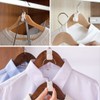 50 Pack Hanger Connector Hook Space Saving Hanger Connector for